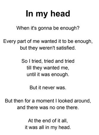 In My Head by Diana Lagos
